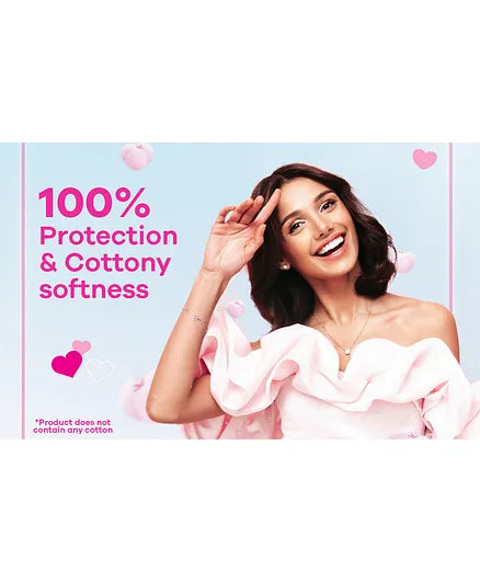 Always Cotton Skin Love Sanitary Pads, 30 Large Thick Pads