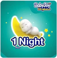 BabyJoy 2x Compressed Diaper, Jumbo Box New Born Size 1, Count 136, Up to 4 KG