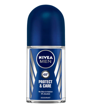 NIVEA MEN Antiperspirant Roll-on for Men, Black & White Invisible Protection Original, 2x50ml