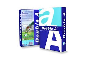 Double A - Printer Copy Paper, Size A4, GSM 80, 500 Pages Ream (Bundle of 5 Reams