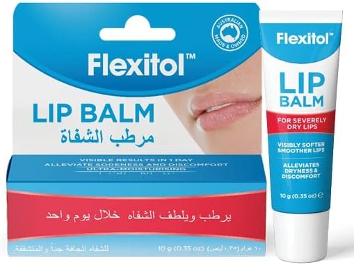 Flexitol Lip Balm 10g (3 Pack)