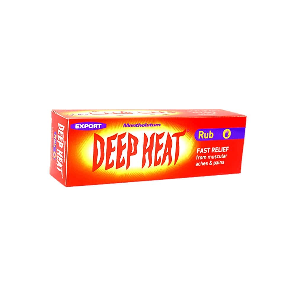 Deep Heat Rub 100g x 3 Value Pack Offer