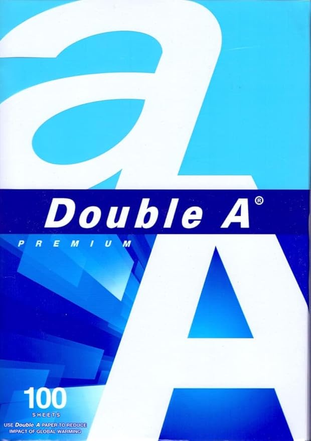 Double A 80 gsm A4 Copy Paper 100 Sheets