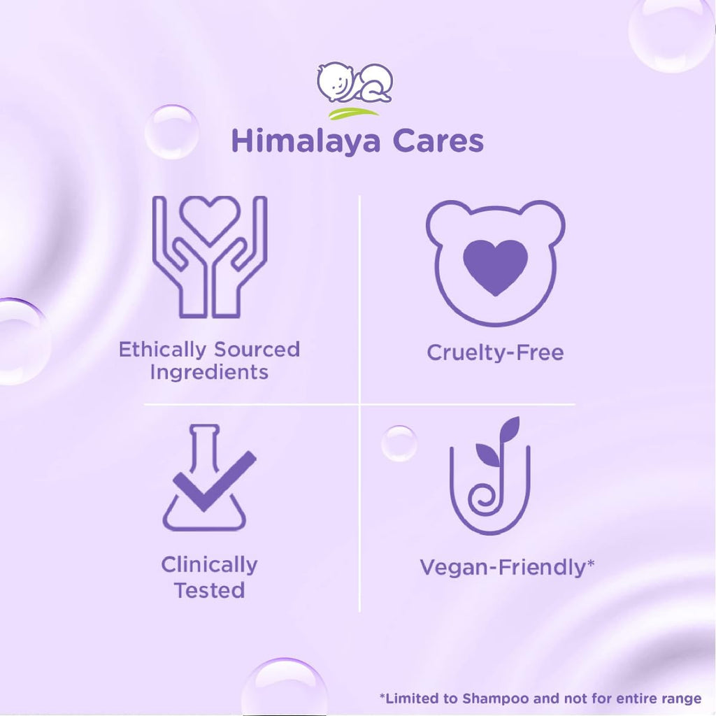 Himalaya No Tears Gentle Baby Shampoo with Hibiscus & Chickpeas, Suitable for Delicate Newborn Skin, pH Balanced, Clinically Tested, Free from Alcohol, Parabens, Phthalates & Sulphates- 400ml