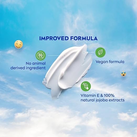 NIVEA Soft Moisturising Cream (300ml), 48H Moisturising Cream for Face, Body and Hands with Vitamin E and Jojoba Oil, Hand Cream Moisturises Deeply, Vegan Formula Day Cream