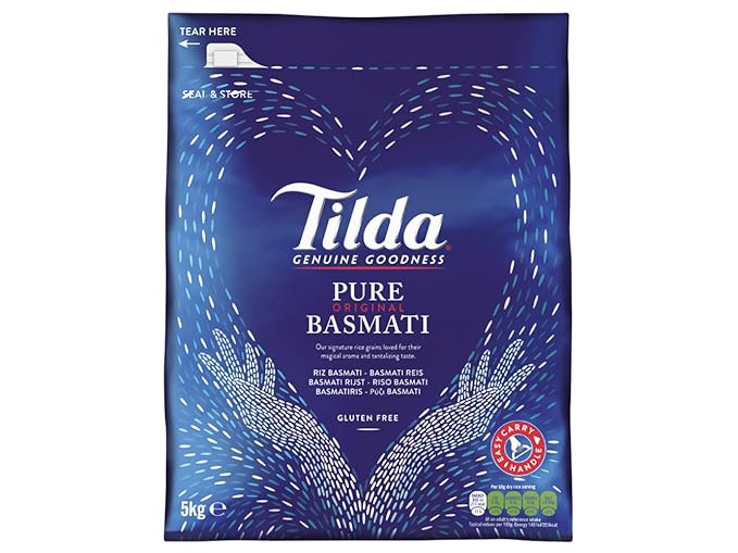 Tilda Pure Original Basmati Rice 5kg