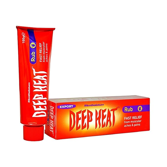 Deep Heat Rub 100g x 3 Value Pack Offer