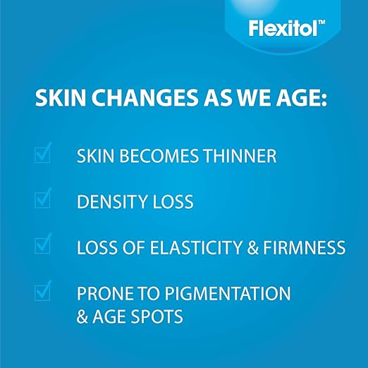 Flexitol Anti Ageing Hand Balm Spf15 40G, improve skin elasticity and lighten age spots, plant based ingredient