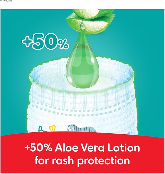 Pampers Rash Protection, Size 3, 6-11 kg, Mega Pack, 60 Diaper Pants