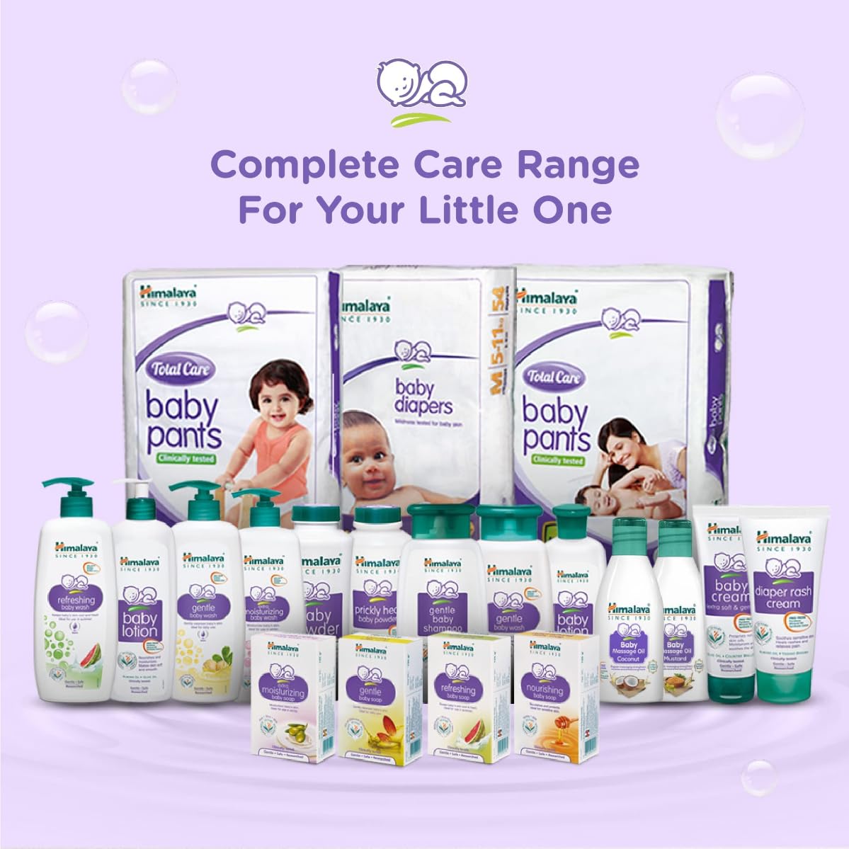 Himalaya No Tears Gentle Baby Shampoo with Hibiscus & Chickpeas, Suitable for Delicate Newborn Skin, pH Balanced, Clinically Tested, Free from Alcohol, Parabens, Phthalates & Sulphates- 400ml