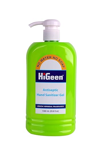 HiGeen Anti-bacterial Hand Sanitizer Gel Fresh Maracuja Fragrance, 1000ml