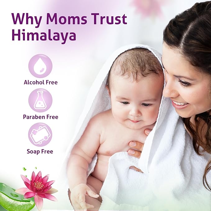 Himalaya Since 1930 Gentle Cleansing Baby Wipes Alcohol & Paraben Free for Sensitive Skin - 48 wipes X 4 packs (192 Wipes)