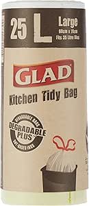 Glad Kitchen Tidy Bag Large 25pcs