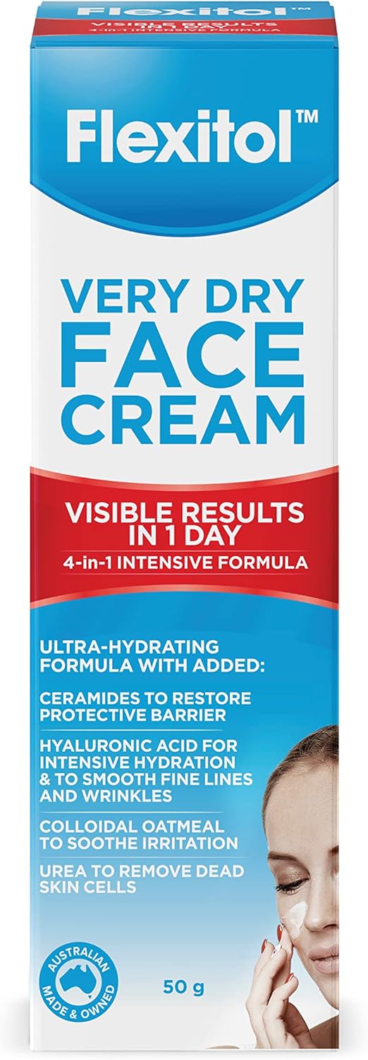Flexitol Very Dry Skin face cream 50g, Urea