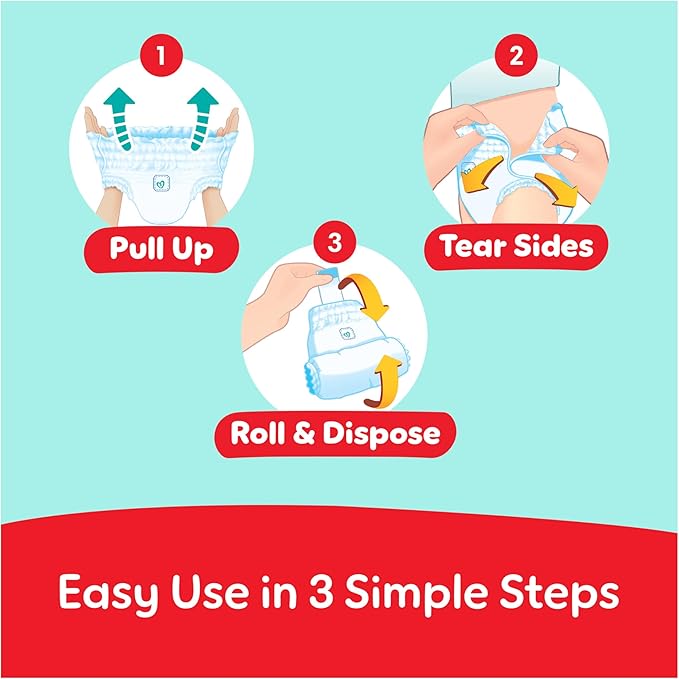 Pampers Ultimate Comfort Pants Diapers, Size 7, 17+kg, Lotion infused with Aloe Vera and Vitamin E, Cottony Soft Fit for up to 100% Leakage Protection, Super Saving Pack, 32 Count