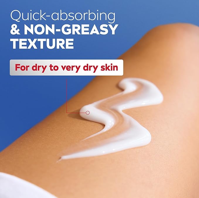NIVEA Body Lotion for Very Dry Skin, Repair & Care, with Deep Moisture Serum and Dexpanthenol, 72H Relief from Dry & Tight Skin, 400ml