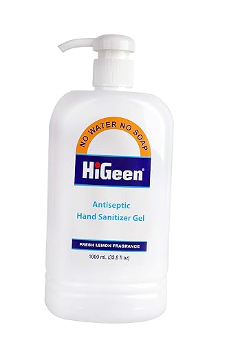 HiGeen Anti-bacterial Hand Sanitizer Gel Fresh Maracuja Fragrance, 1000ml