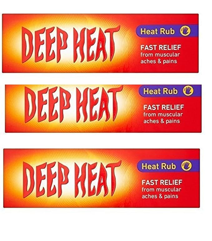 Deep Heat Rub 100g x 3 Value Pack Offer
