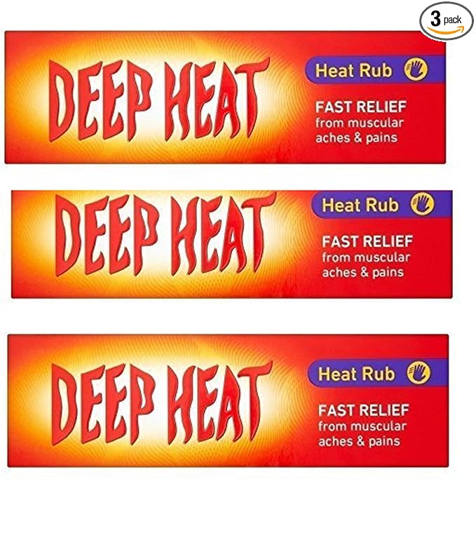 Deep Heat Rub 100g x 3 Value Pack Offer