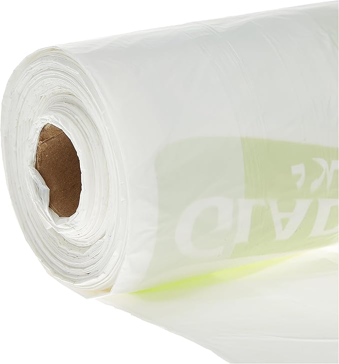 Glad Tuff Stuff Garbage Bag Medium White Handle Bags, Size 55 cm x 60 cm, 30pcs