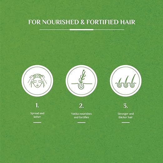 Vatika Shampoo Hair Fall Control, 400 ml