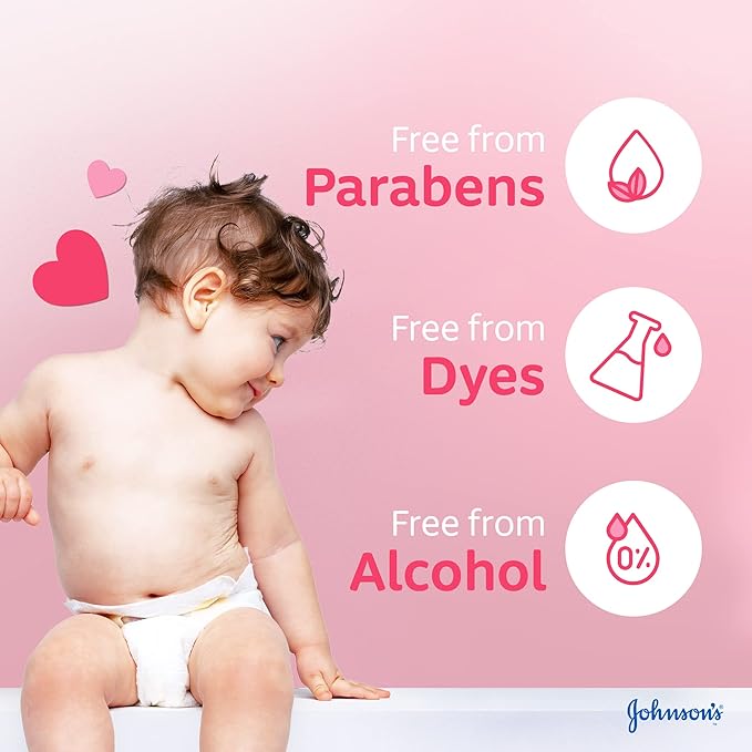 Johnson's Baby Jelly, specially formulated to protect newborn baby skin by creating a light protective barrier against wetness and preventing nappy rash, 250ml
