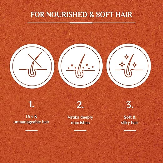 Vatika Naturals Moroccan Argan Anti-Breakage Shampoo 400ml | Moisture Soft Hair | For Dry, Unmanageable Hair