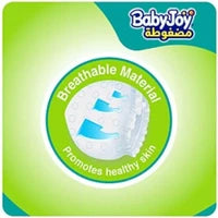 BabyJoy 2x Compressed Diaper, Jumbo Box New Born Size 1, Count 136, Up to 4 KG