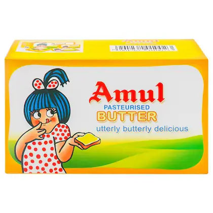 AMUL Pasteurised Butter 500 g, Multicolor