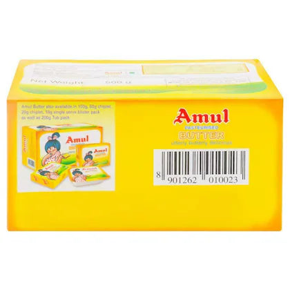 AMUL Pasteurised Butter 500 g, Multicolor